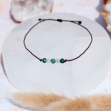 Load image into Gallery viewer, African Turquoise &amp; Rainbow Moonstone Macramé Bracelet
