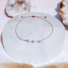 Load image into Gallery viewer, Lavender Jade &amp; Rainbow Moonstone Macramé Bracelet
