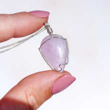 Load image into Gallery viewer, Kunzite Sterling Silver Necklace
