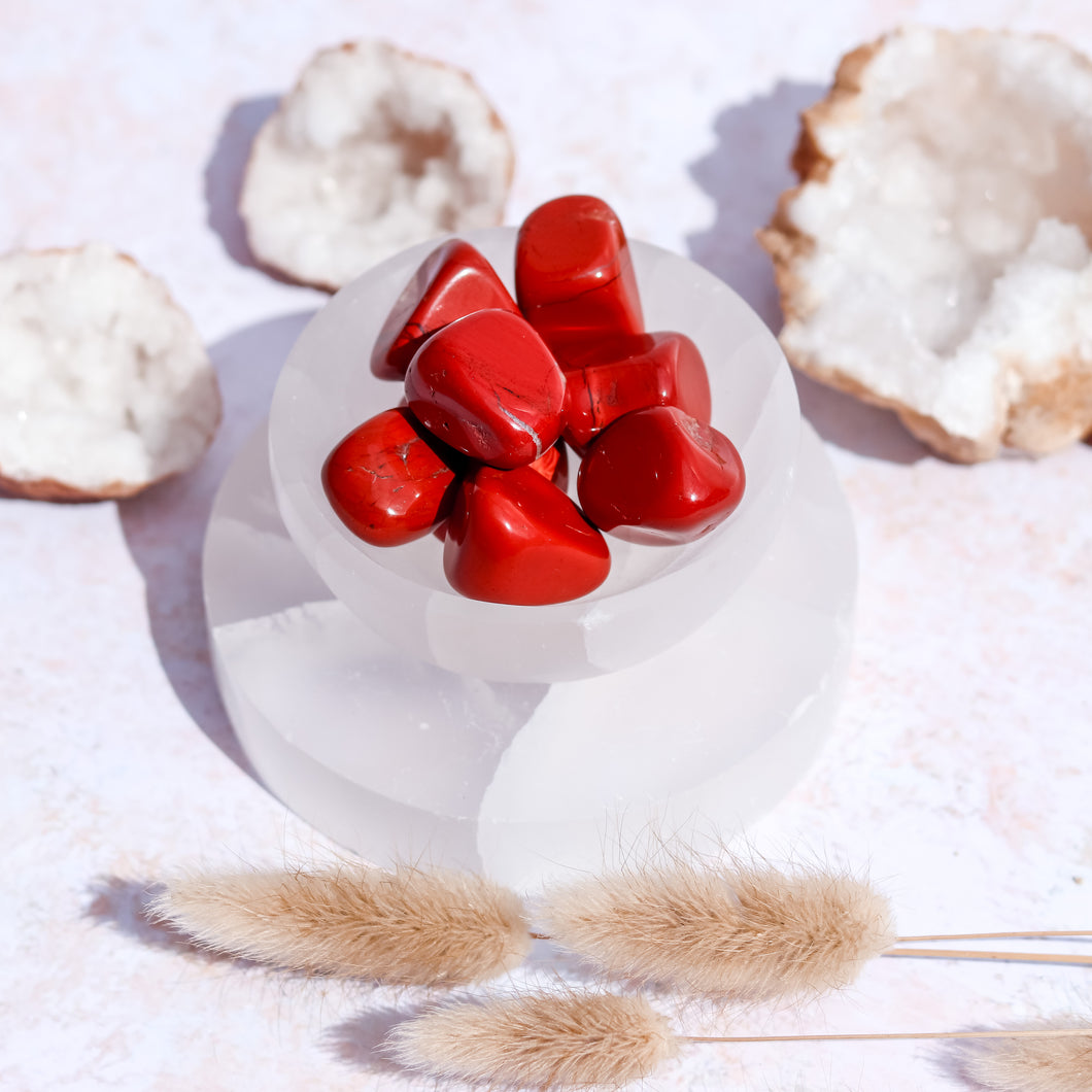 Red Jasper Tumble Stone