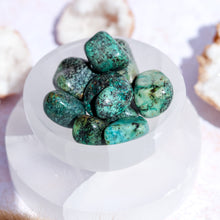 Load image into Gallery viewer, African Turquoise Tumble Stone

