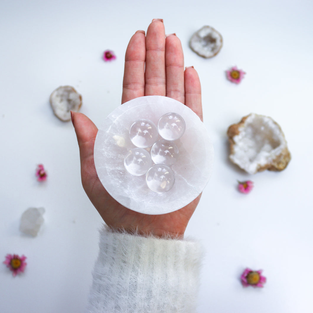 Selenite Bowl