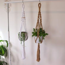 Load image into Gallery viewer, Spiral Knot Macrame Plant Hangers
