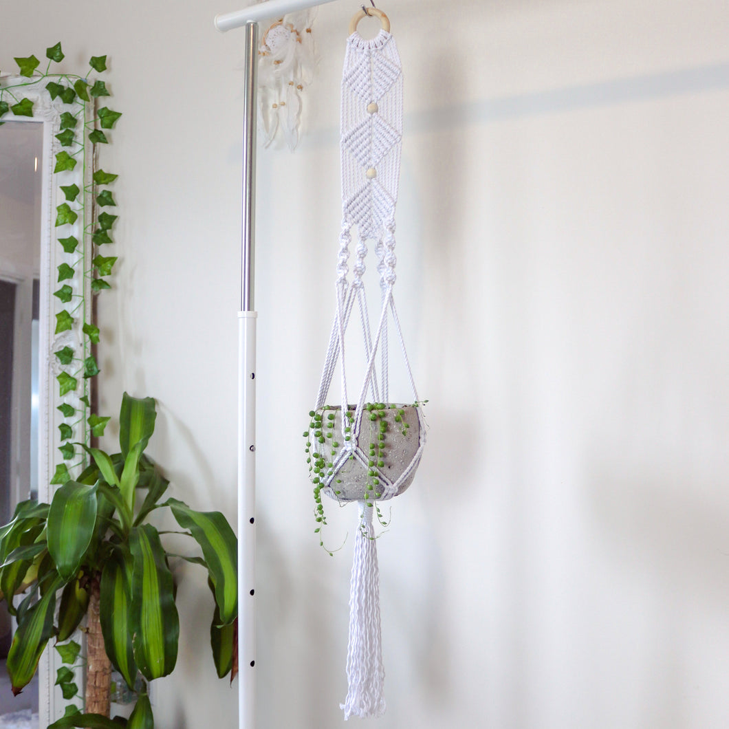 Sea Shell Macrame Plant Hanger