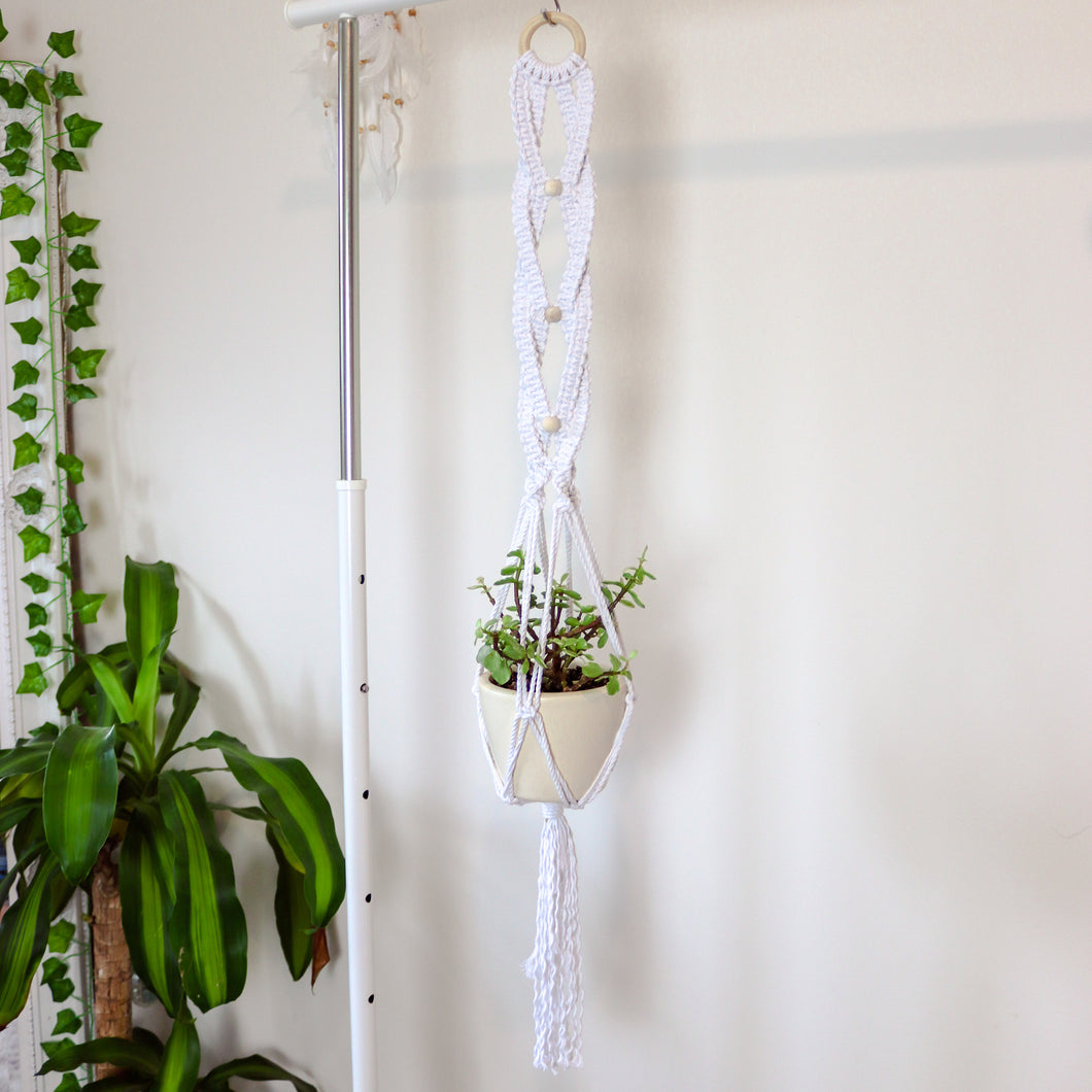 Criss Cross Macrame Plant Hanger