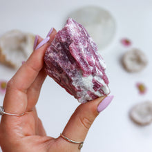 Load image into Gallery viewer, Large Pink Tourmaline Piece
