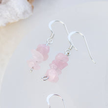 Load image into Gallery viewer, Rose Quartz Earrings
