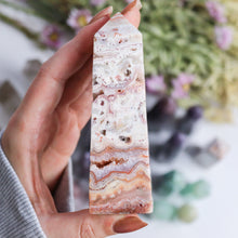 Load image into Gallery viewer, Crazy Lace Agate Obelisk
