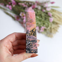 Load image into Gallery viewer, Rhodonite Obelisk
