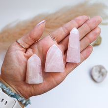 Load image into Gallery viewer, Small Rose Quartz Point
