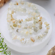 Load image into Gallery viewer, Moonstone Crystal Chip Bracelet
