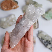 Load image into Gallery viewer, Druzy Chalcedony Stalactite Specimen
